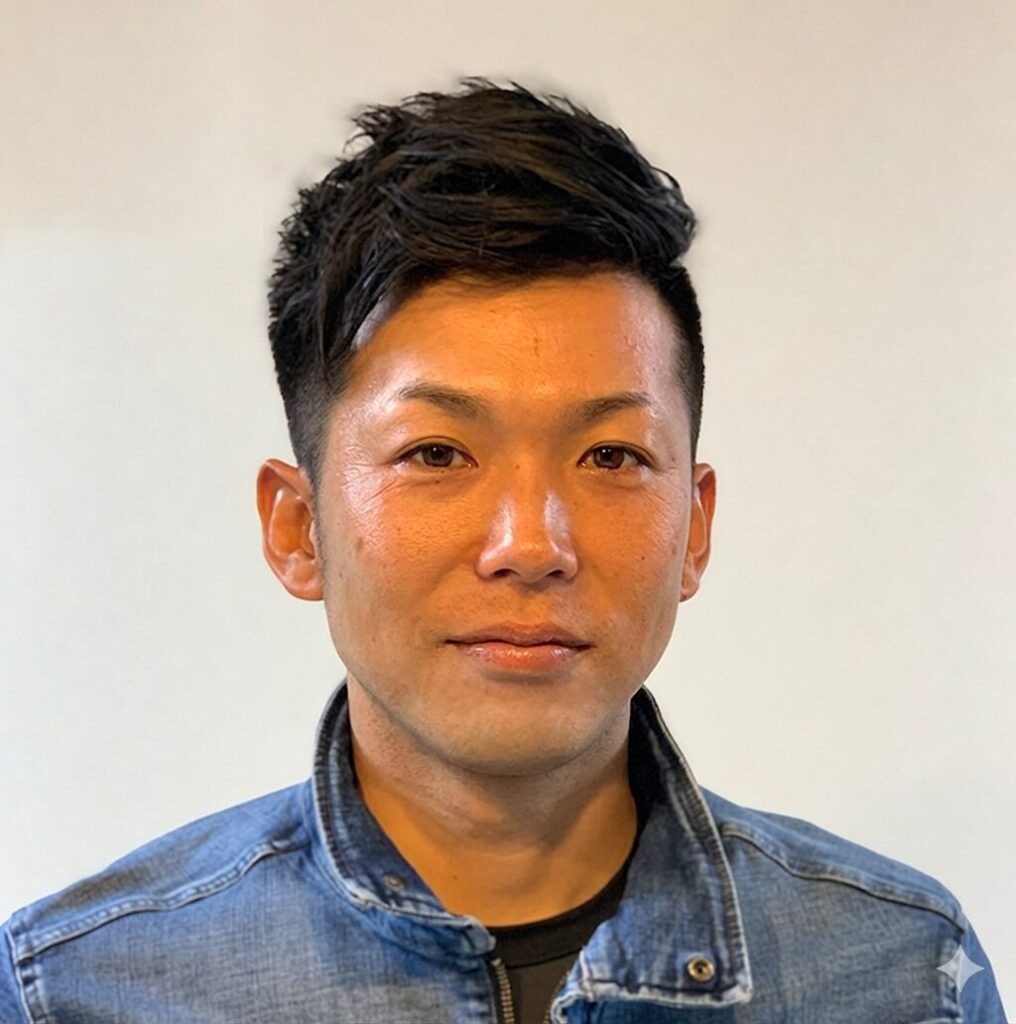 神奈川県で防水工事を行う黒沢防水の職人の顔写真